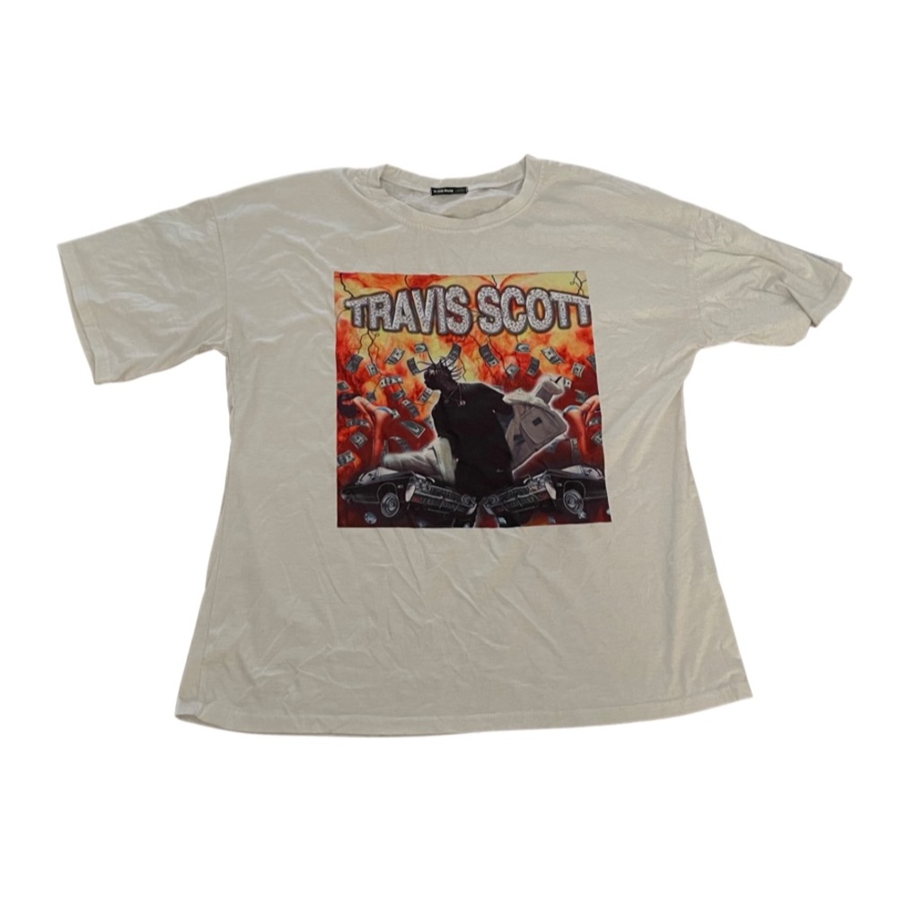 Travis Scott T-Shirt: Cactus Jack: Hip-Hop Apparel by Blush Mark: Adult XL